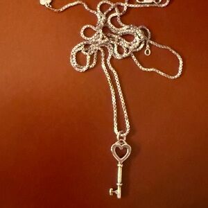 Authentic Tiffany & Co Sterling silver pendant- purchased from Tiffany.com